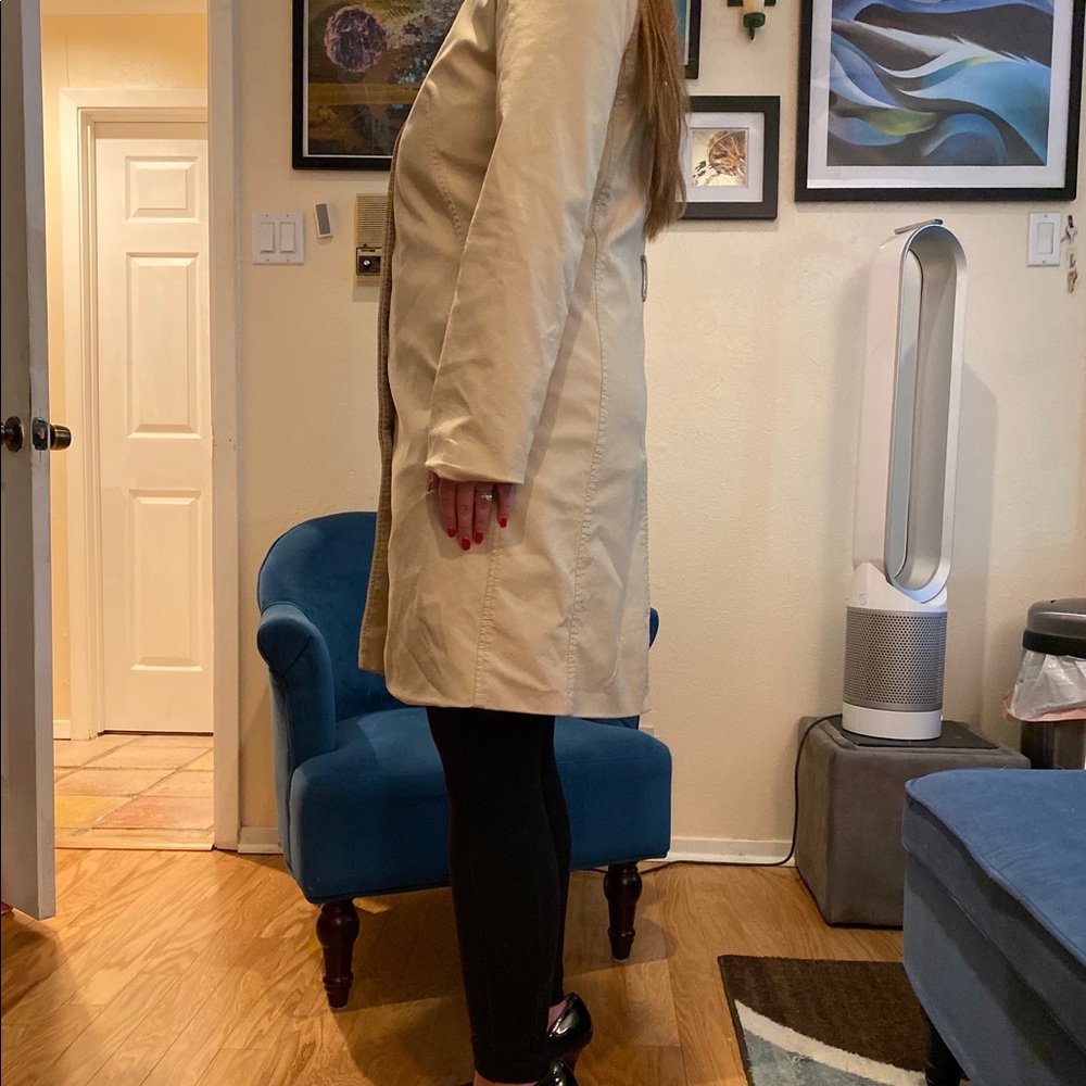 Cole Haan City Trench Coat in Tan Size S - Picture 3 of 12